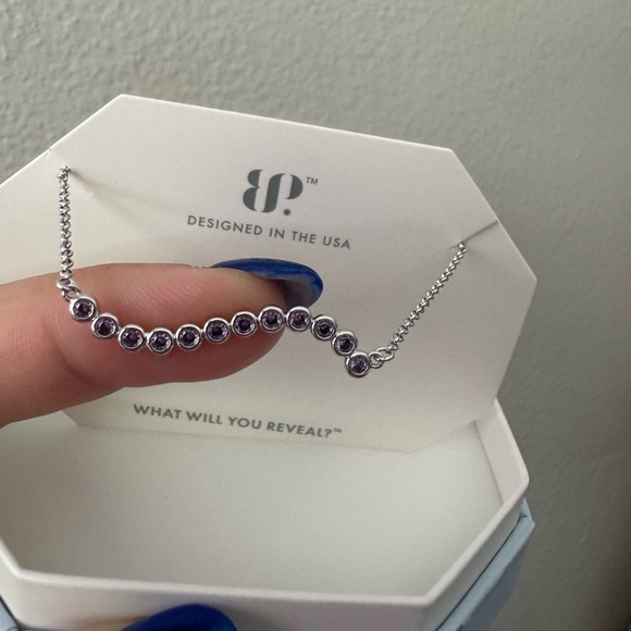 Bomb party - amethyst CZ - Picture 2 of 3